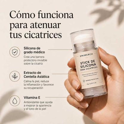 Barra reparadora de cicatrices de acné EmiStick™